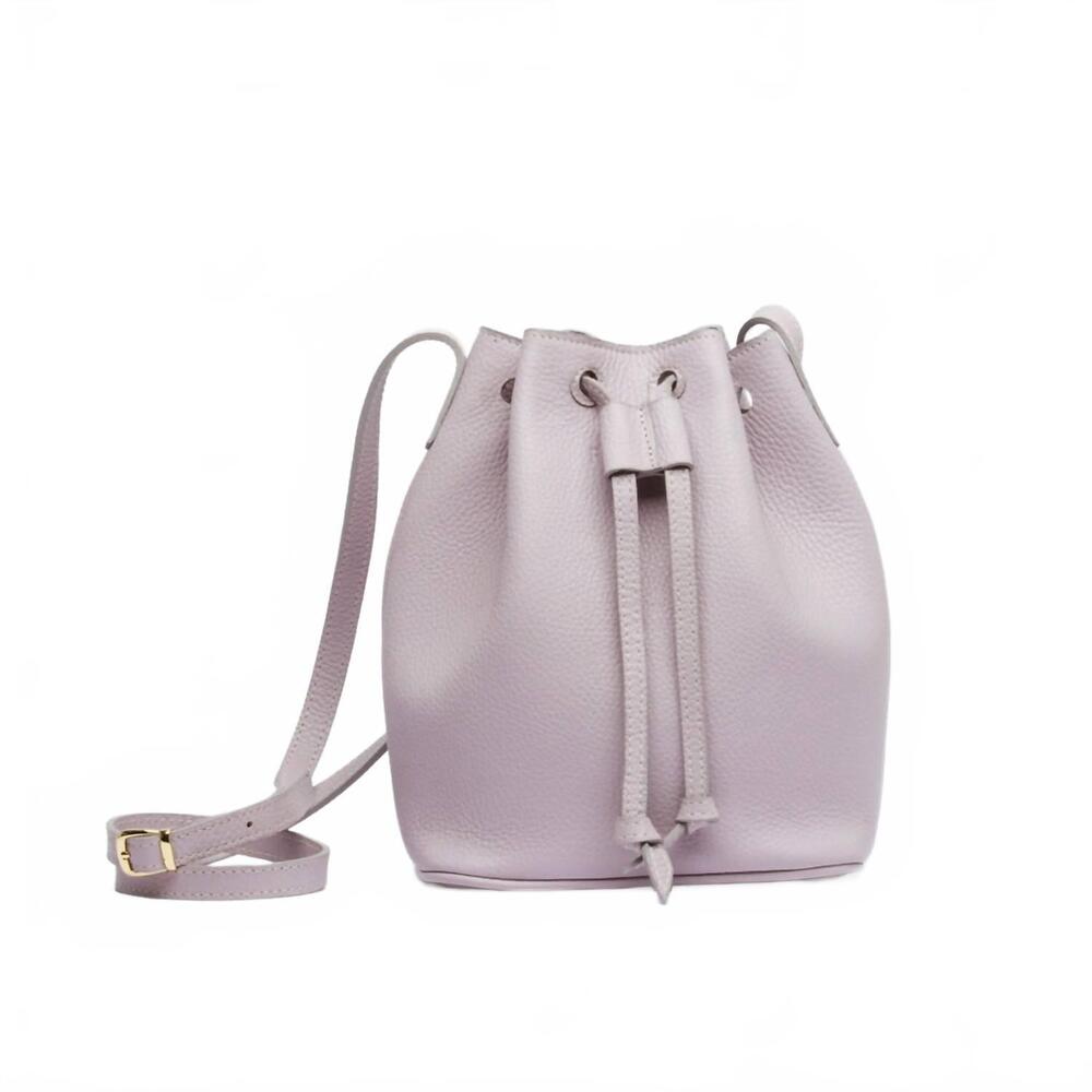 NEW MESCH women's madison bucket bag in lilac